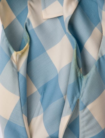 Oscar de la Renta Virgin Wool Midi Length Dress