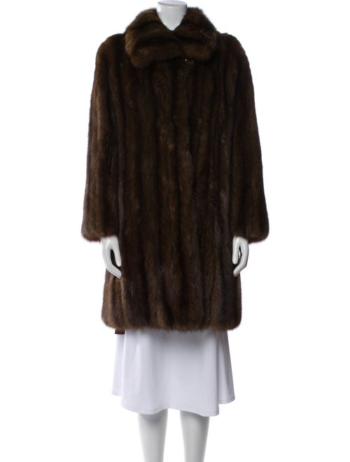 Oscar de la Renta Sable Fur Coat