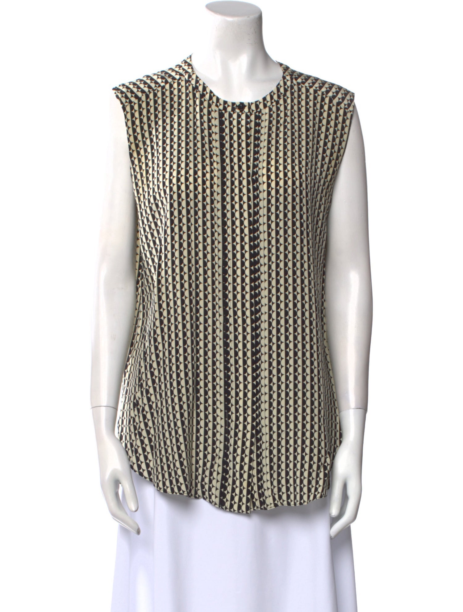 Oscar de la Renta 2019 Silk Top