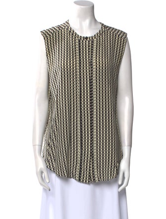 Oscar de la Renta 2019 Silk Top