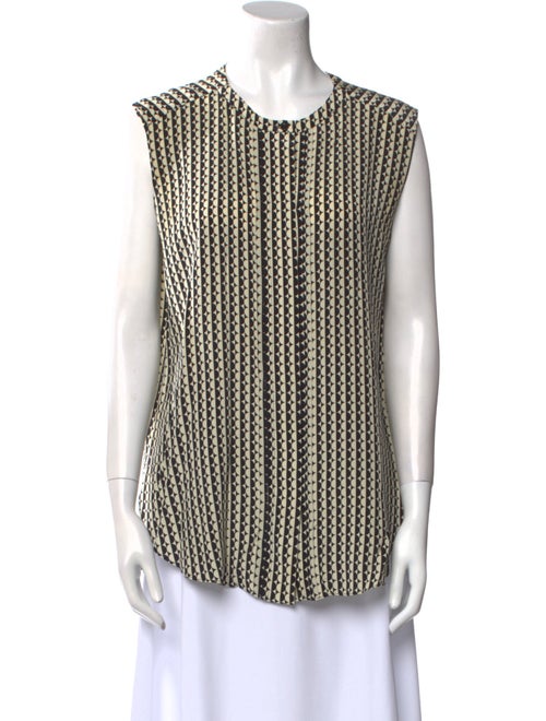 Oscar de la Renta 2019 Silk Top