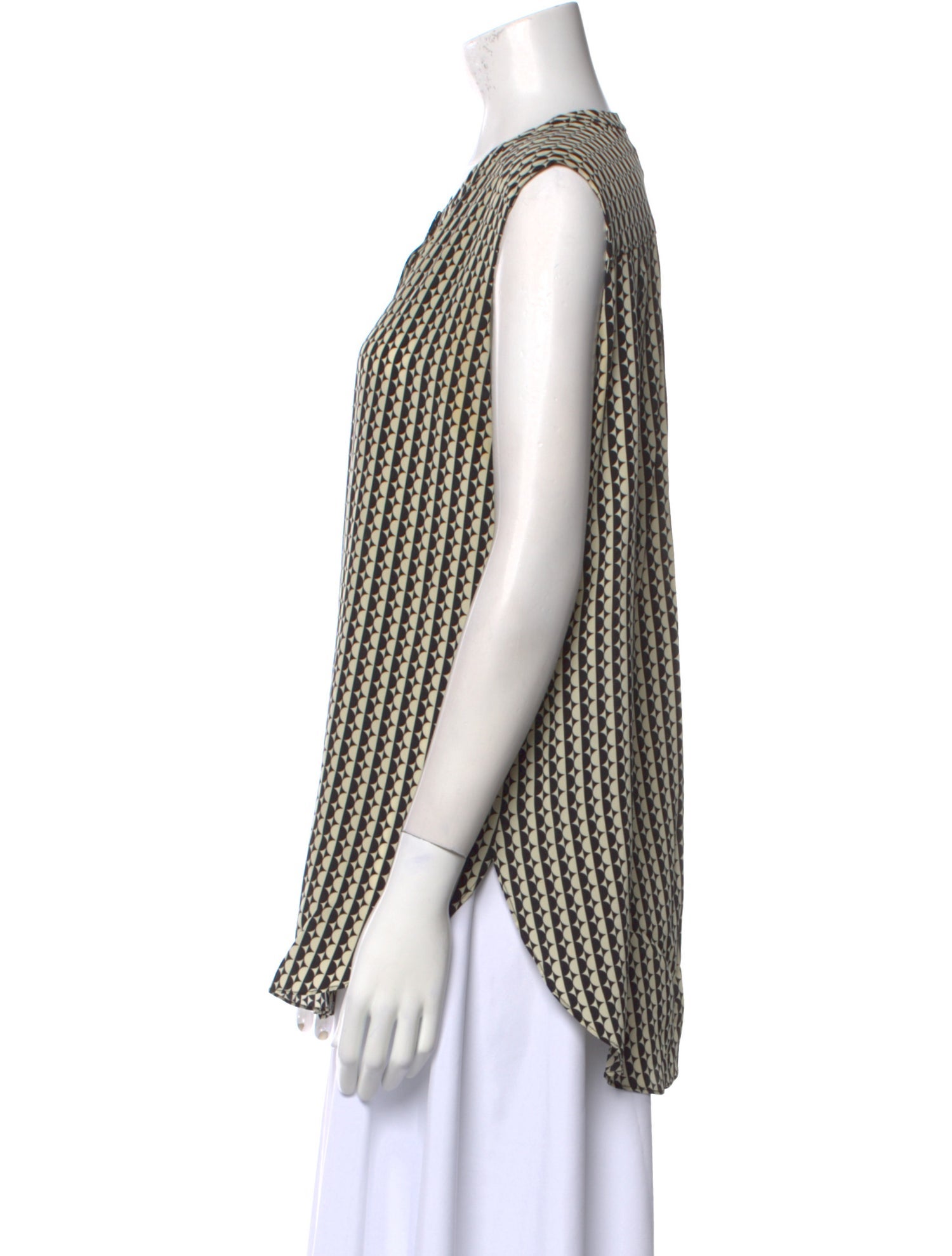 Oscar de la Renta 2019 Silk Top