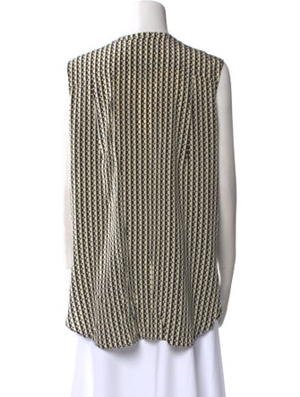 Oscar de la Renta 2019 Silk Top