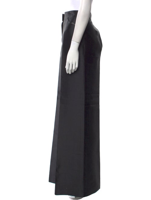 Oscar de la Renta Silk Wide Leg Pants