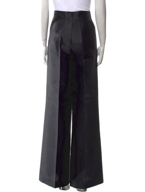 Oscar de la Renta Silk Wide Leg Pants