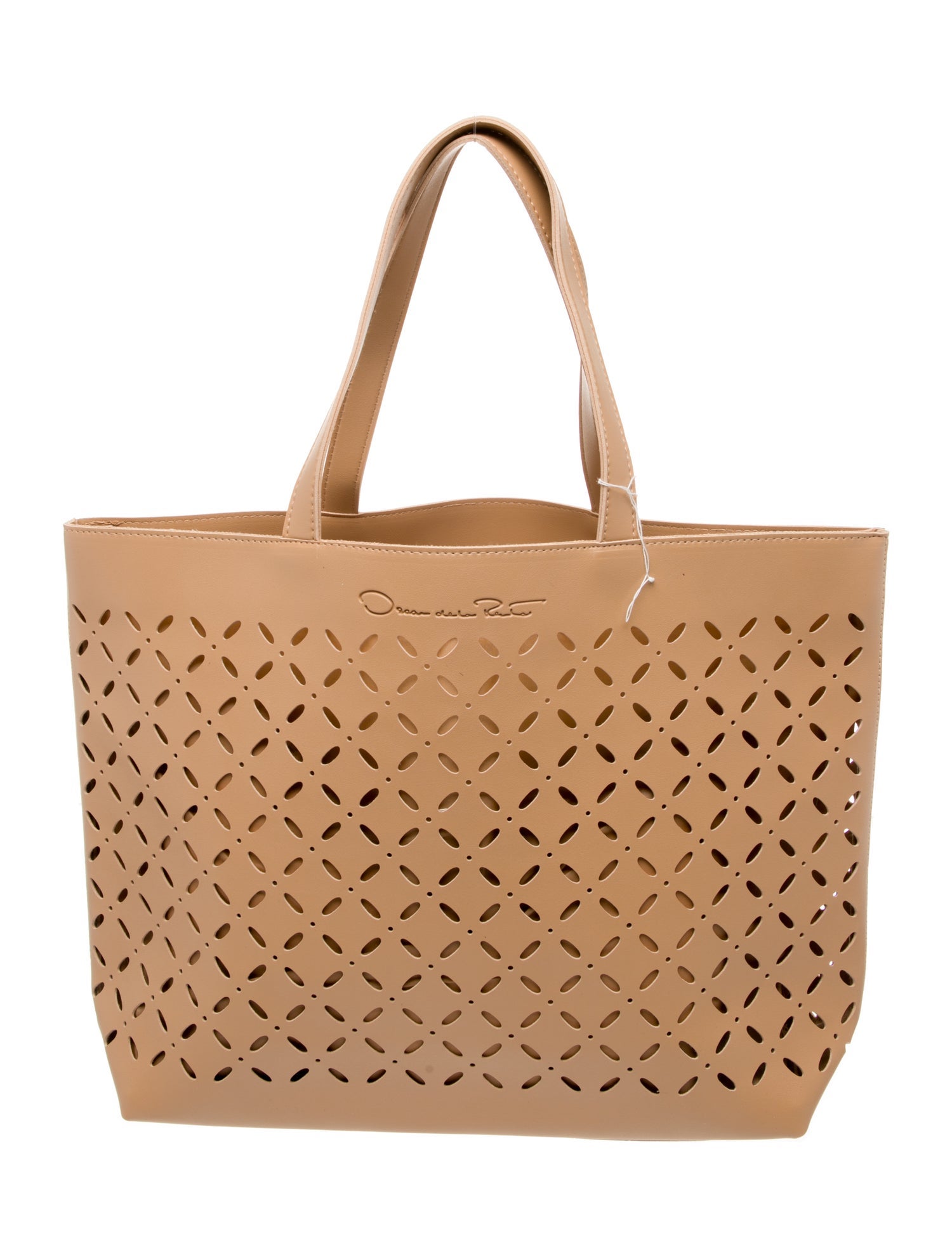 Oscar de la Renta Leather Tote