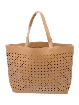 Oscar de la Renta Leather Tote