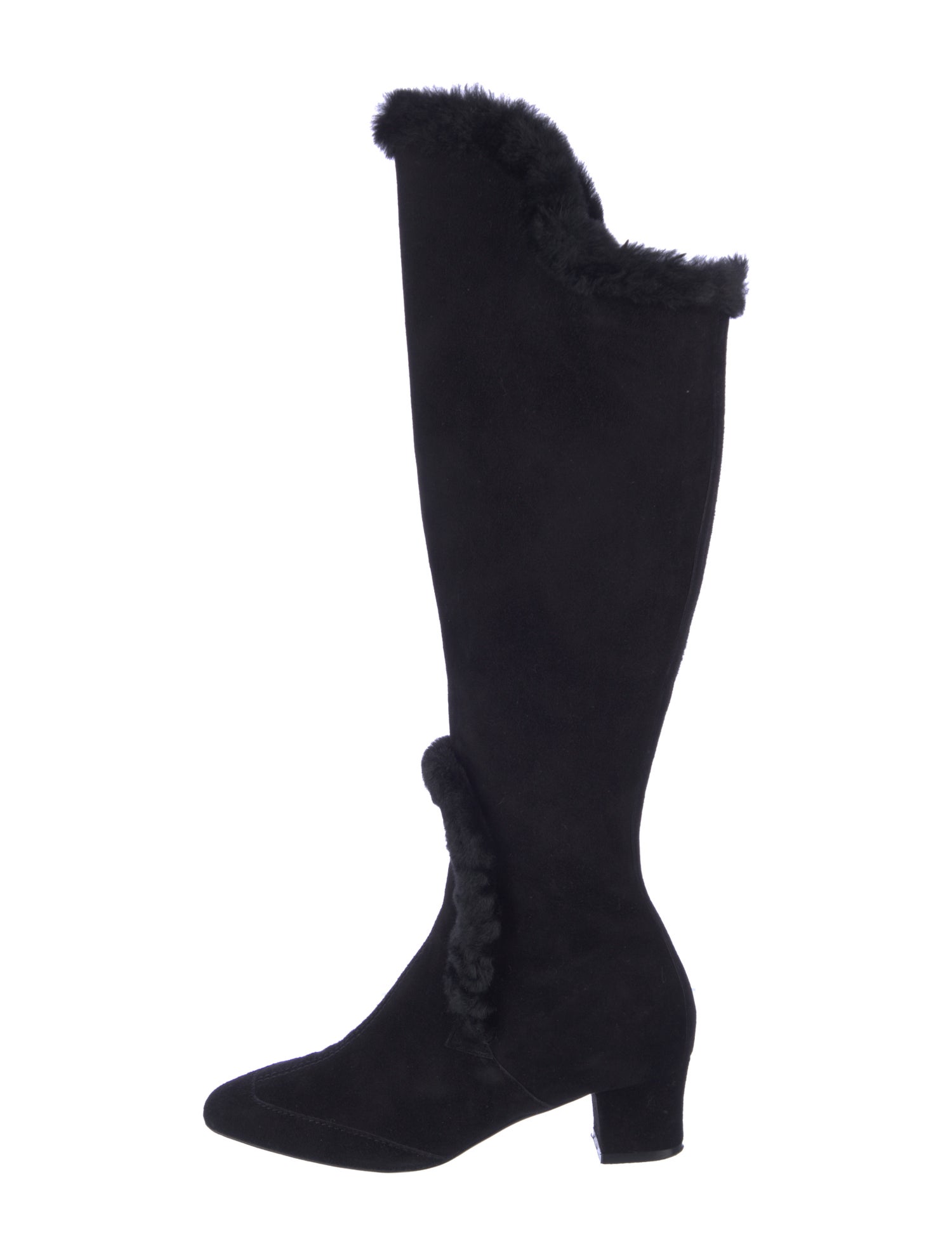Oscar de la Renta Suede Boots