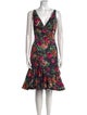 Oscar de la Renta 2010 Midi Length Dress