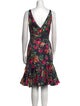 Oscar de la Renta 2010 Midi Length Dress