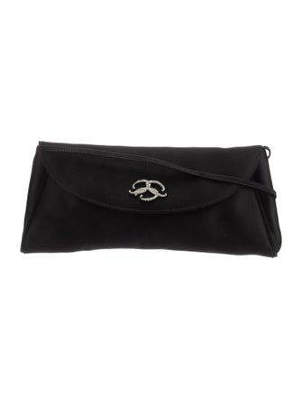 Oscar de la Renta Satin Clutch