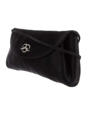 Oscar de la Renta Satin Clutch