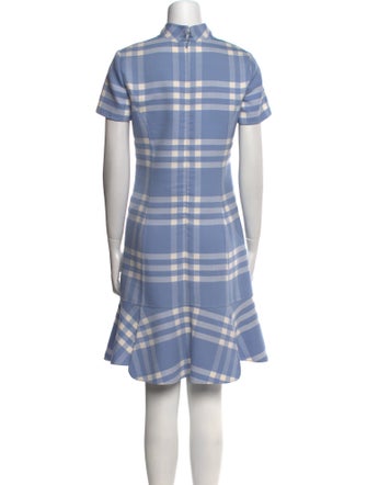 Oscar de la Renta Virgin Wool Knee-Length Dress