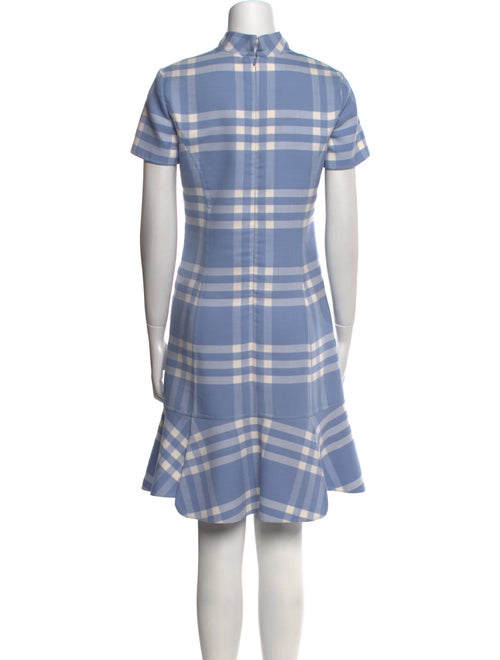 Oscar de la Renta Virgin Wool Knee-Length Dress