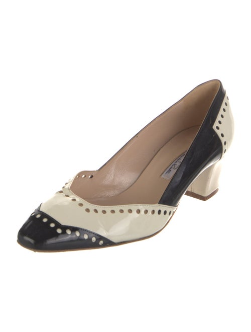 Oscar de la Renta Patent Leather Pumps