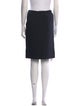 Oscar de la Renta Wool Knee-Length Skirt