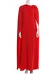 Oscar de la Renta Silk Long Dress