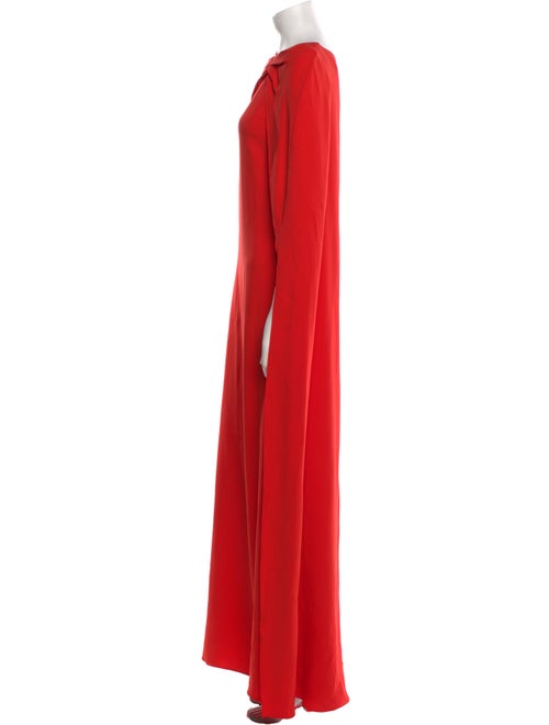 Oscar de la Renta Silk Long Dress