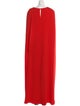 Oscar de la Renta Silk Long Dress