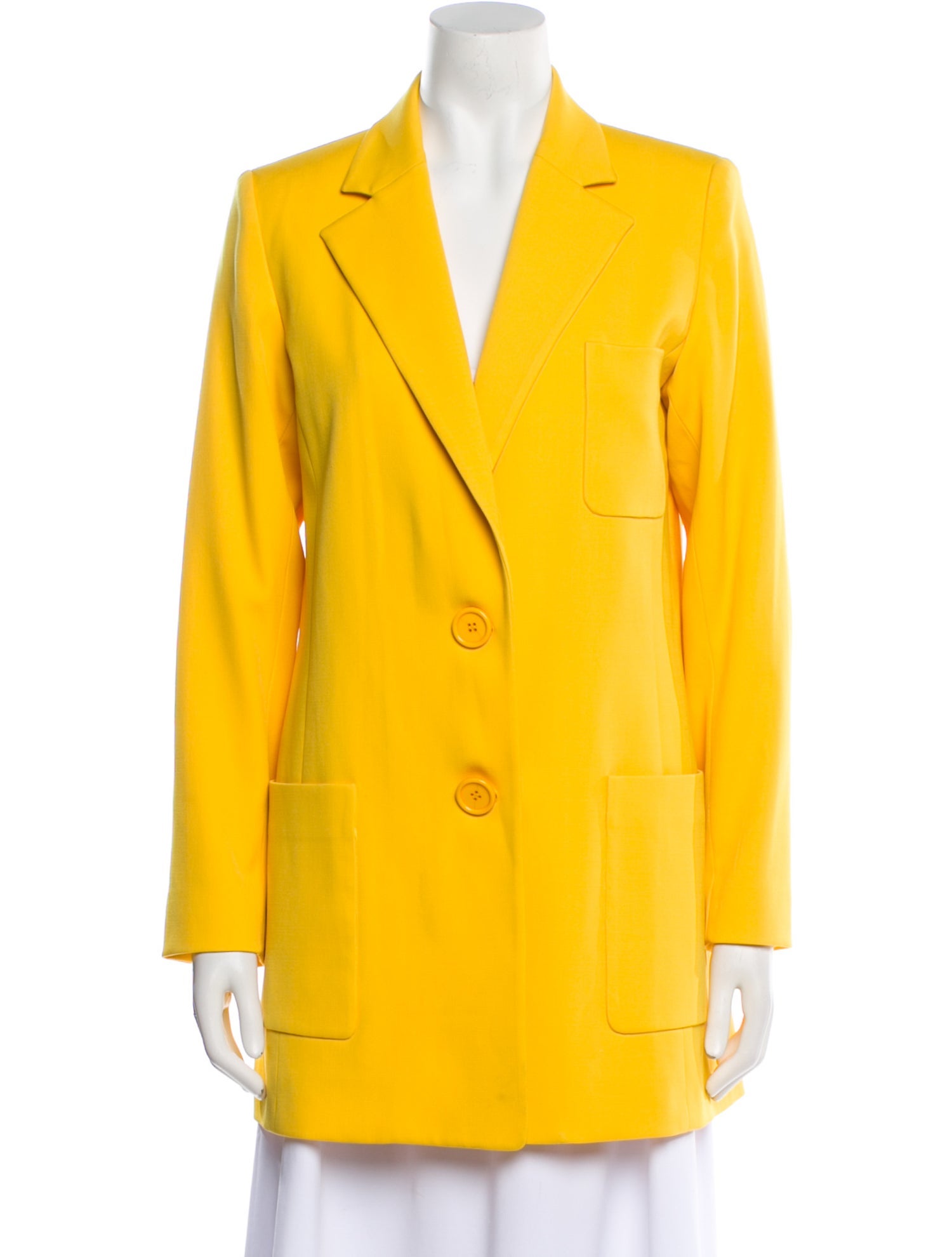 Oscar de la Renta Virgin Wool Blazer