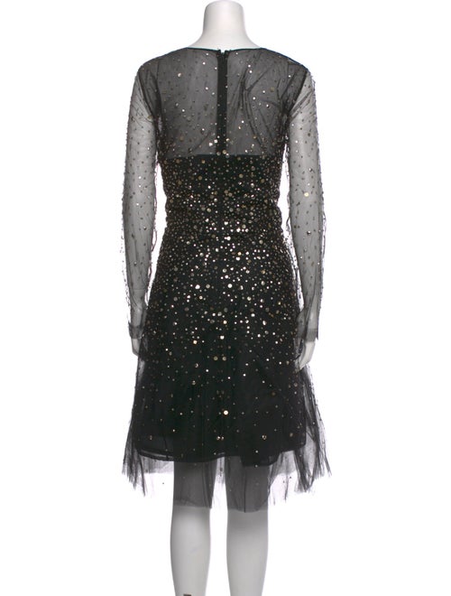 Oscar de la Renta Nylon Midi Length Dress