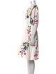 Oscar de la Renta Printed Knee-Length Dress