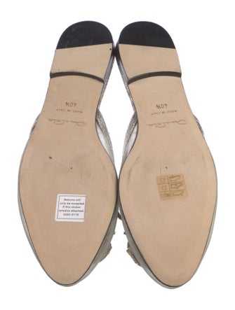 Oscar de la Renta Mesh Mules