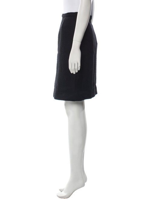 Oscar de la Renta Lace Trim Embellishment Knee-Length Skirt
