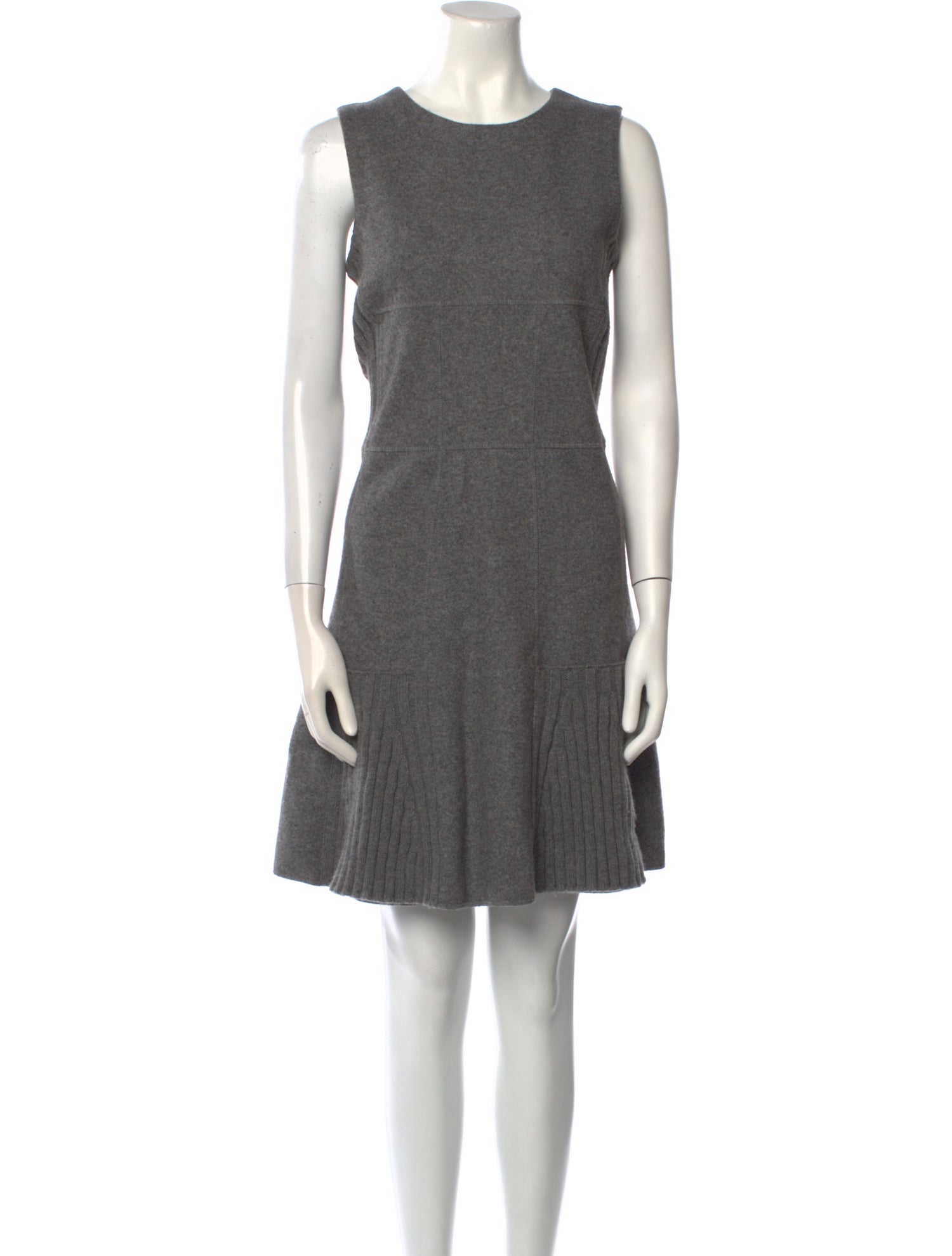 Oscar de la Renta Wool Mini Dress