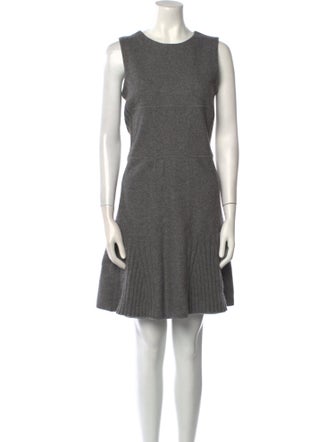 Oscar de la Renta Wool Mini Dress