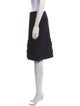 Oscar de la Renta Wool Knee-Length Skirt