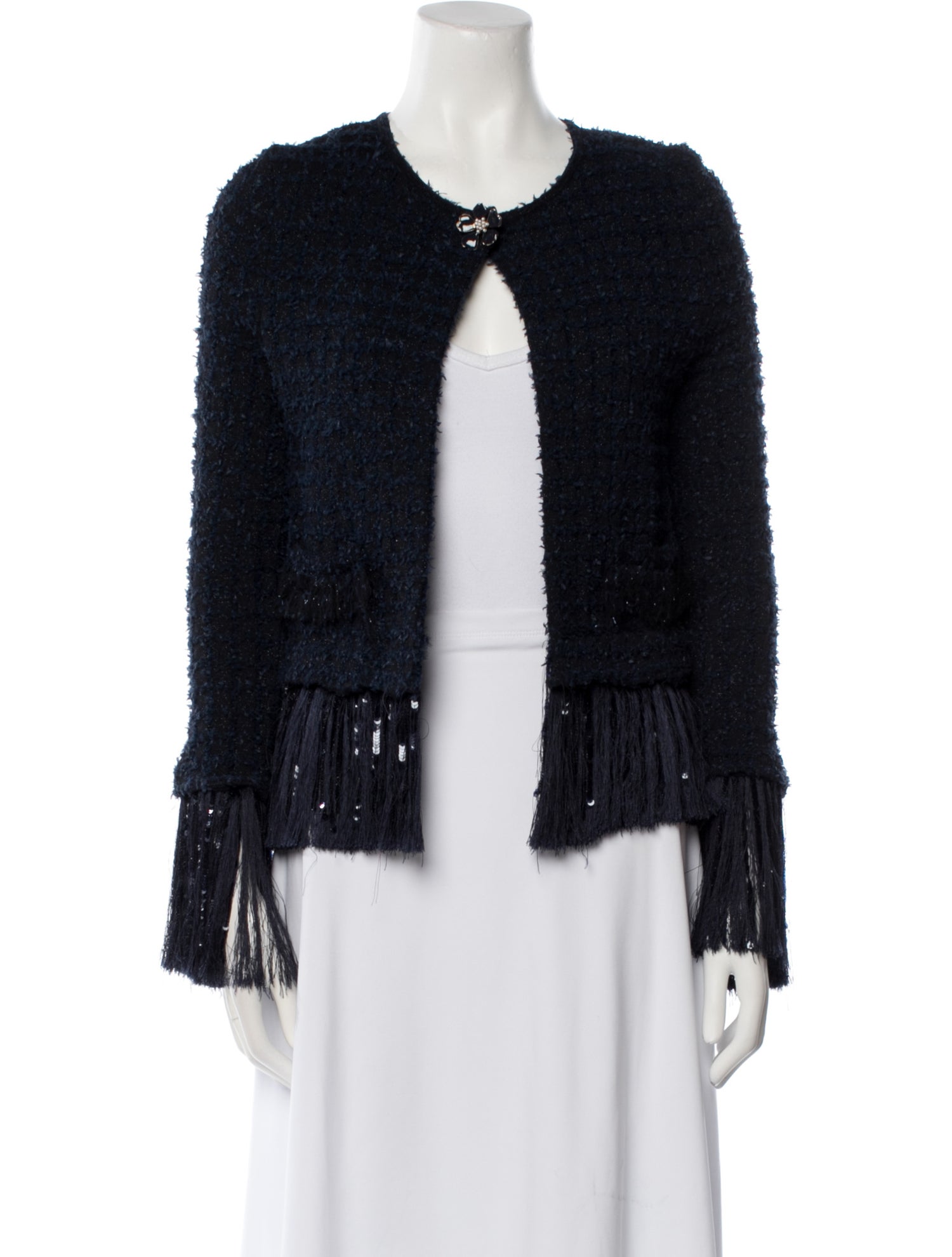 Oscar de la Renta Tweed Pattern Evening Jacket w/ Tags