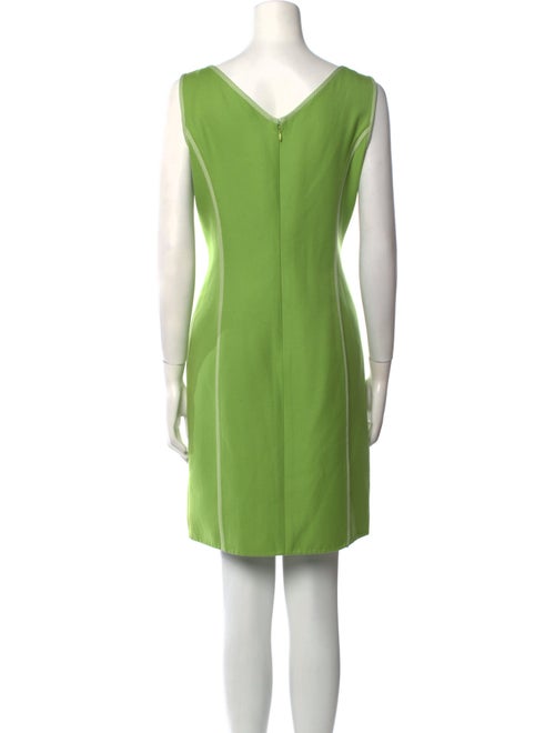 Oscar de la Renta Wool Mini Dress