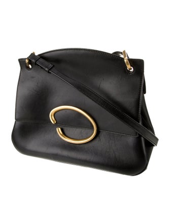 Oscar de la Renta Leather Shoulder Bag