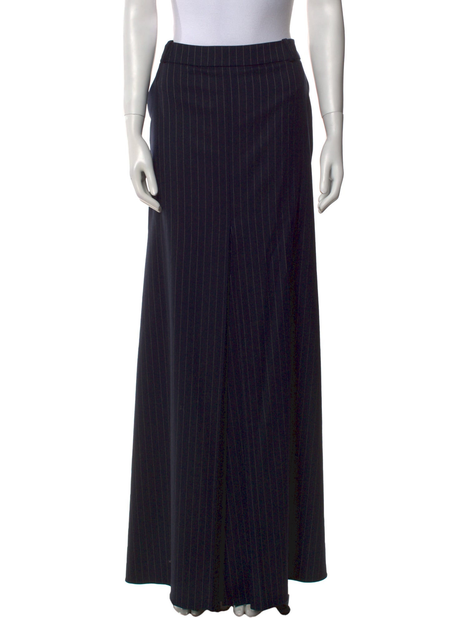 Oscar de la Renta Virgin Wool Long Skirt