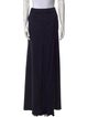 Oscar de la Renta Virgin Wool Long Skirt