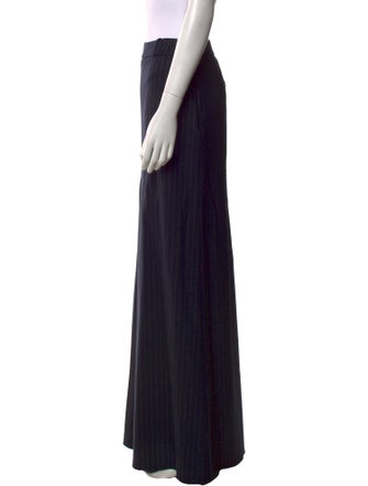 Oscar de la Renta Virgin Wool Long Skirt