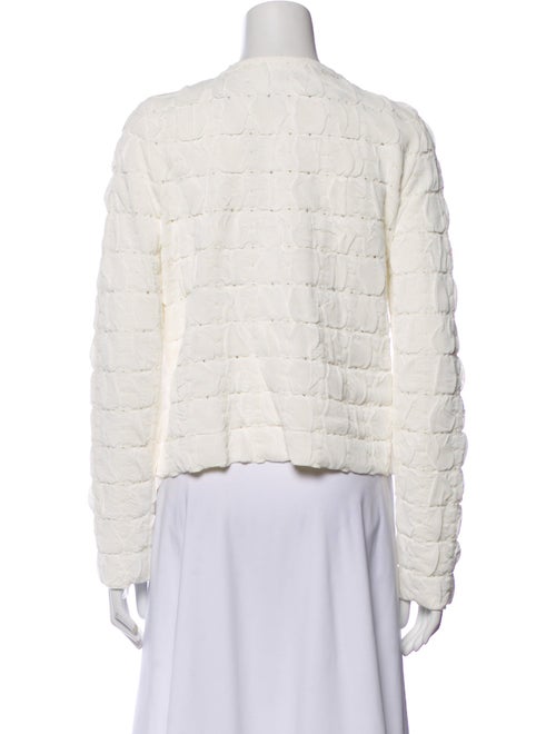 Oscar de la Renta Tweed Pattern Jacket