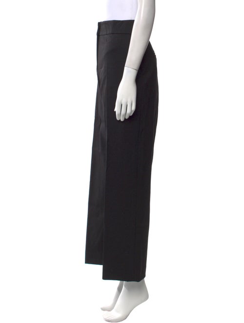 Oscar de la Renta Virgin Wool Wide Leg Pants