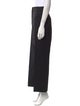 Oscar de la Renta Virgin Wool Wide Leg Pants