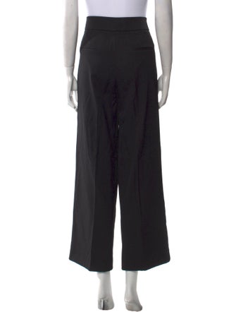 Oscar de la Renta Virgin Wool Wide Leg Pants