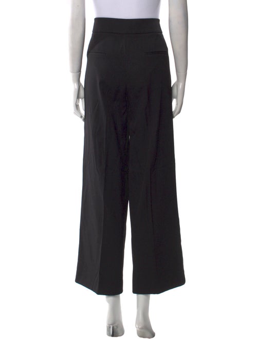 Oscar de la Renta Virgin Wool Wide Leg Pants