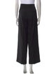 Oscar de la Renta Virgin Wool Wide Leg Pants