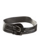 Oscar de la Renta Wide Patent Leather Waist Belt