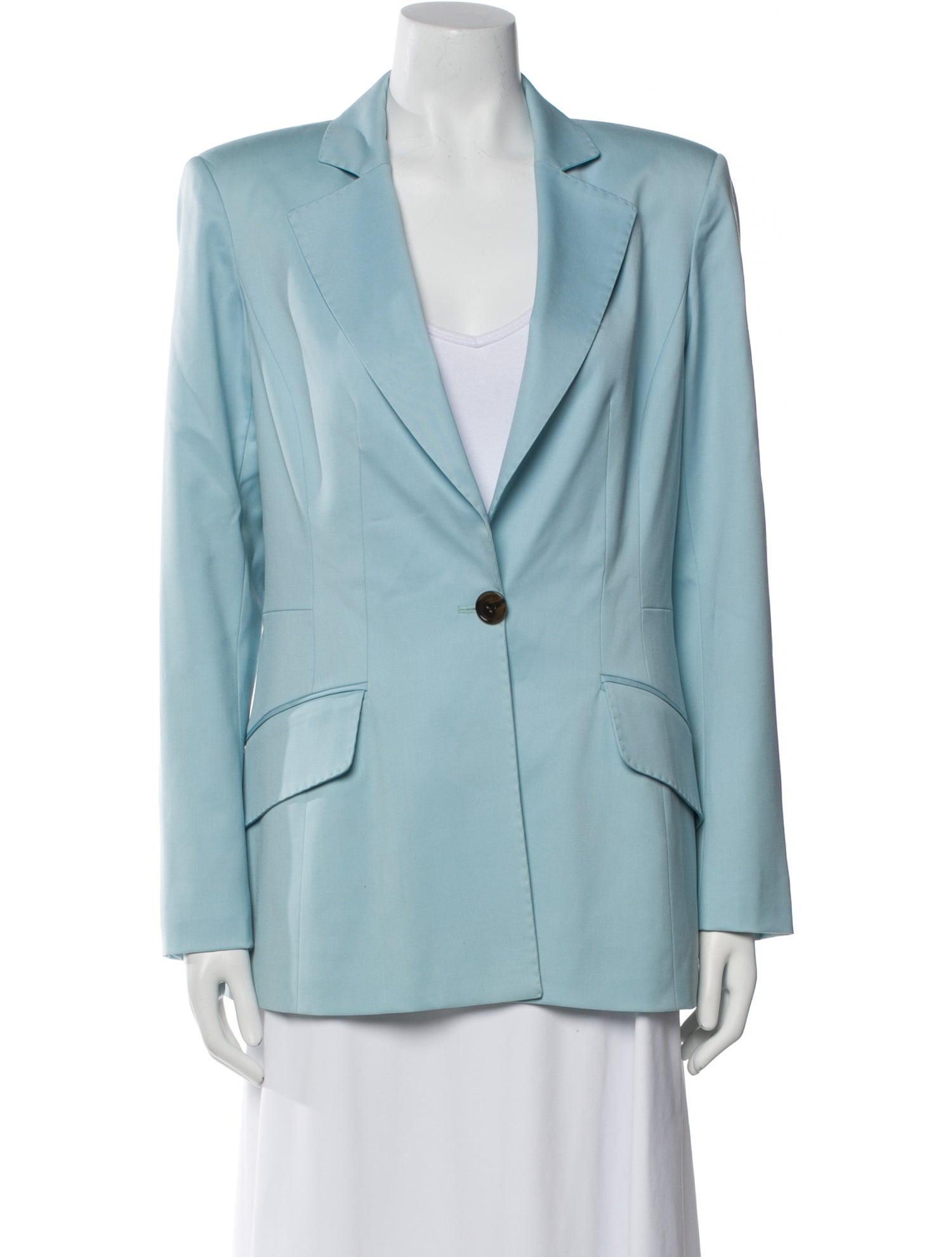 Oscar de la Renta Virgin Wool Blazer