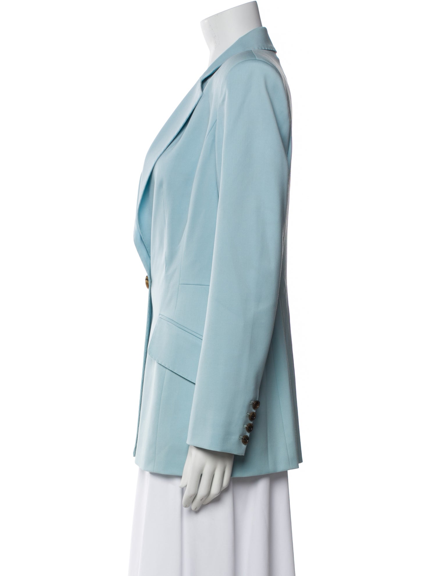 Oscar de la Renta Virgin Wool Blazer