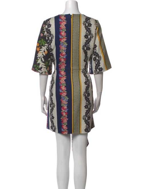 Oscar de la Renta Wool Midi Length Dress