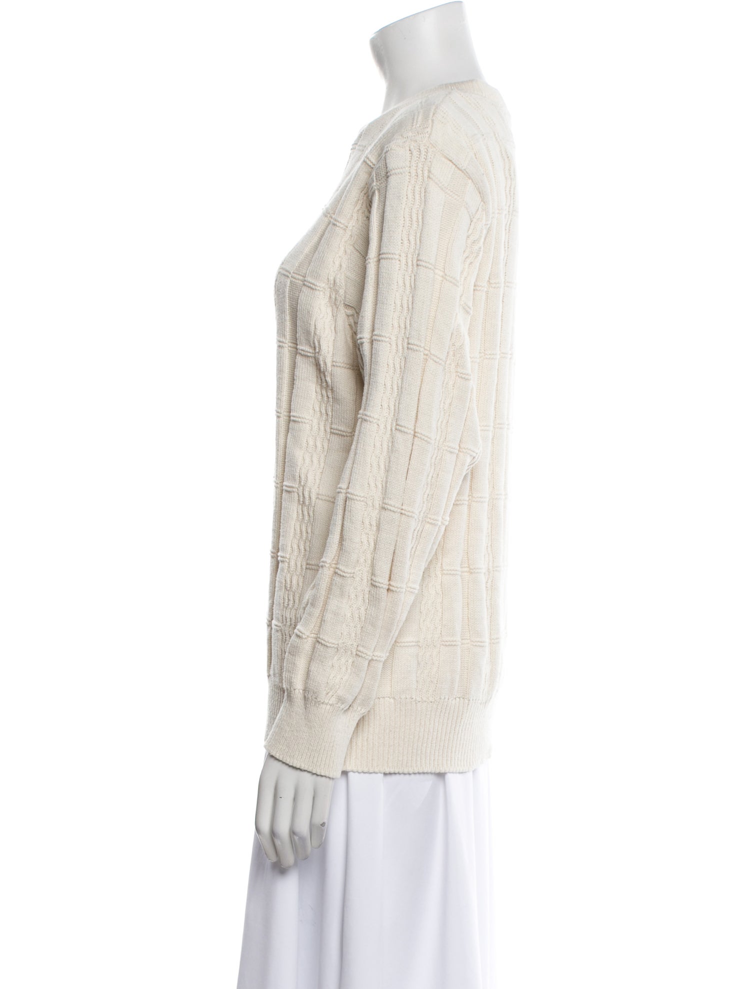 Oscar de la Renta Crew Neck Sweater