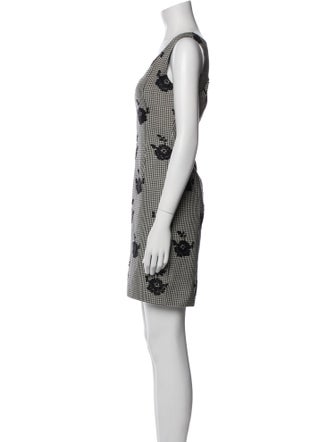 Oscar de la Renta Wool Mini Dress