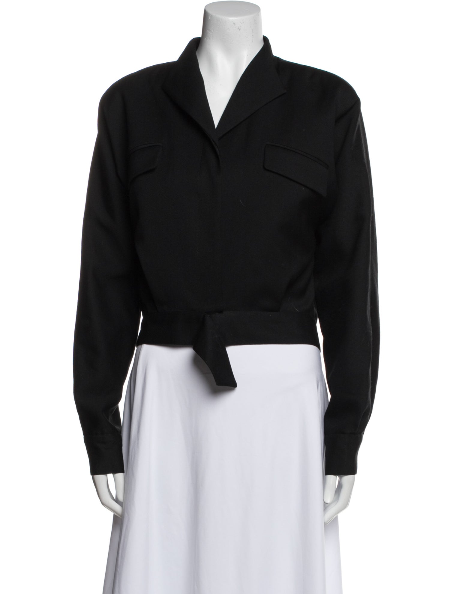 Oscar de la Renta Wool Evening Jacket
